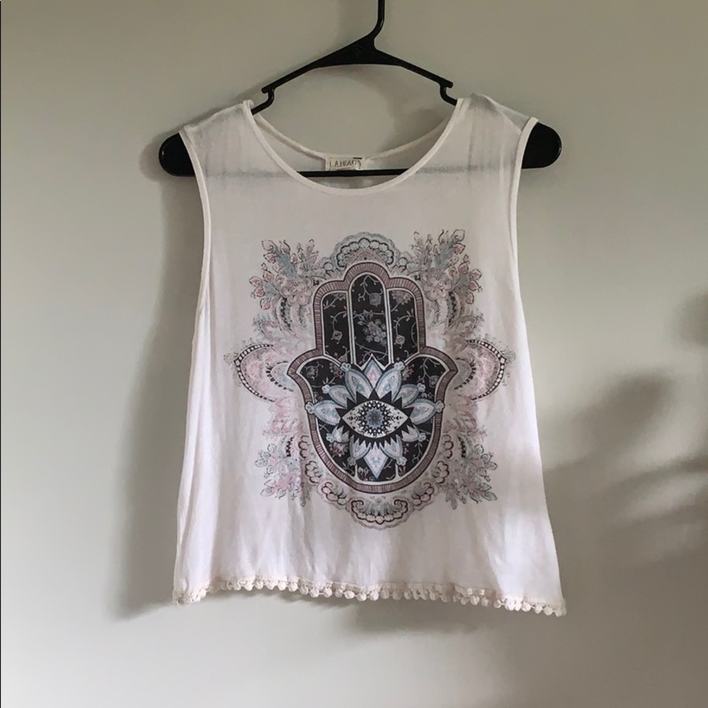 Hamsa Hand Top
